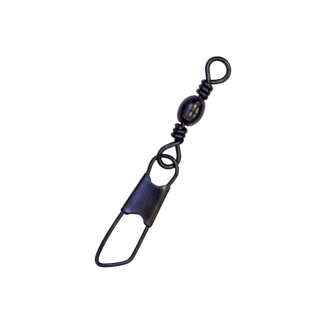Eagle Claw Barrel Swivel with Safety Snap