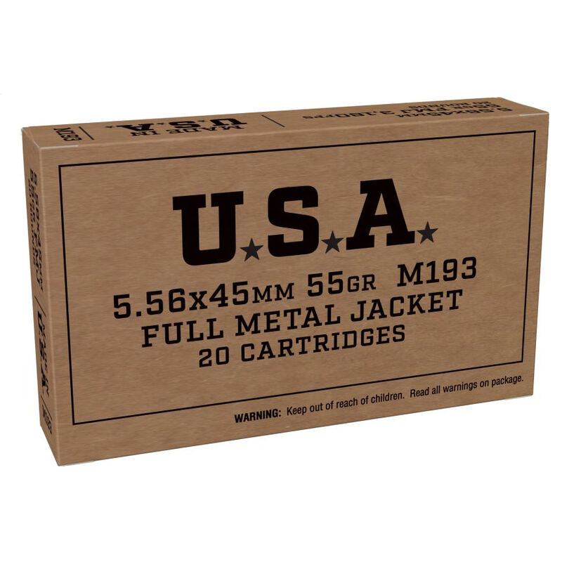 Winchester Service Grade M193 5.56 / 55Gr