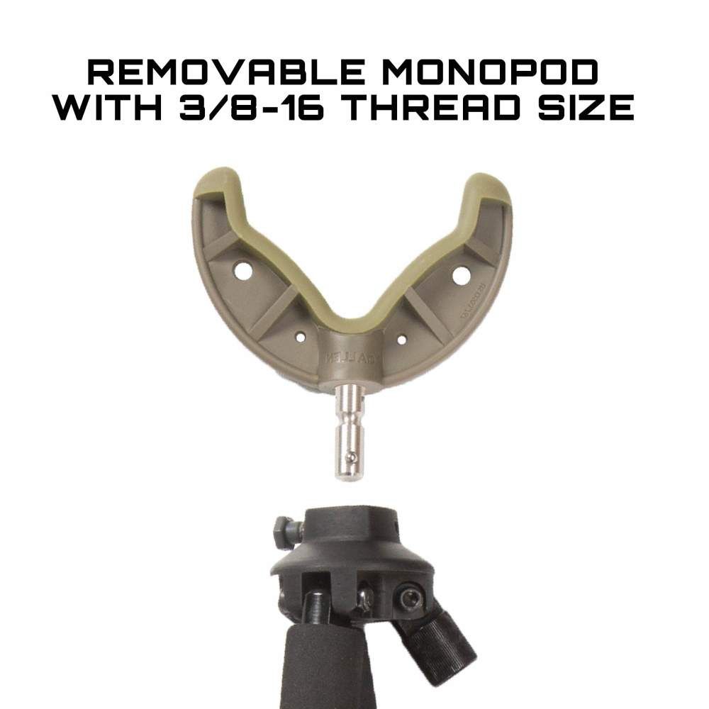 Allen Company Axial Shooting Stick- Tripod/Bipod/Monopod