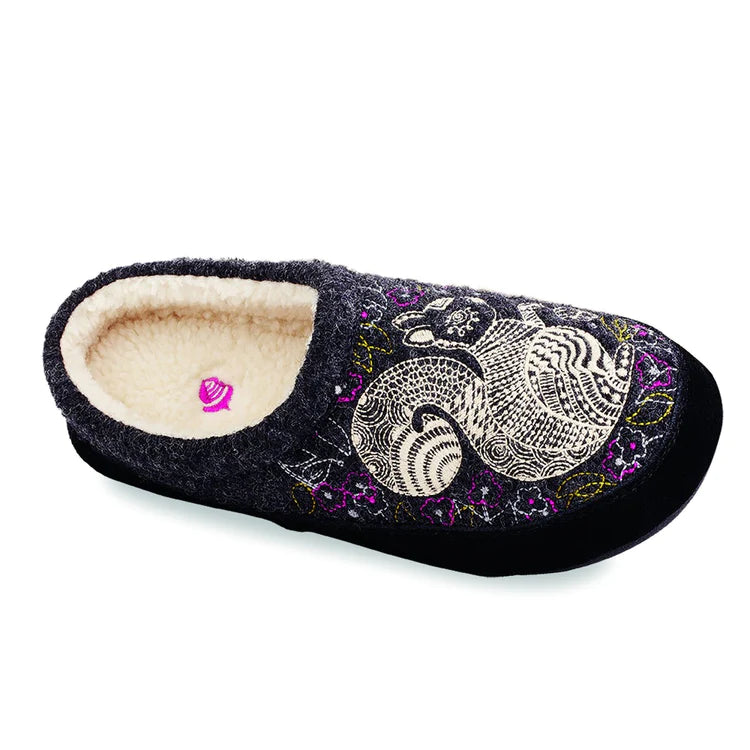 Acorn Forest Mule Slipper - Womens