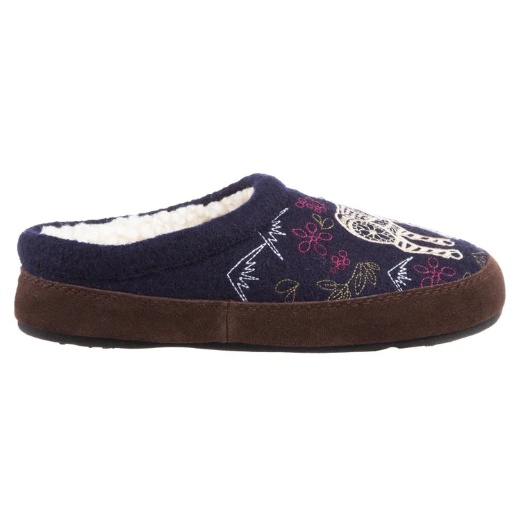 Acorn Forest Mule Slipper - Womens