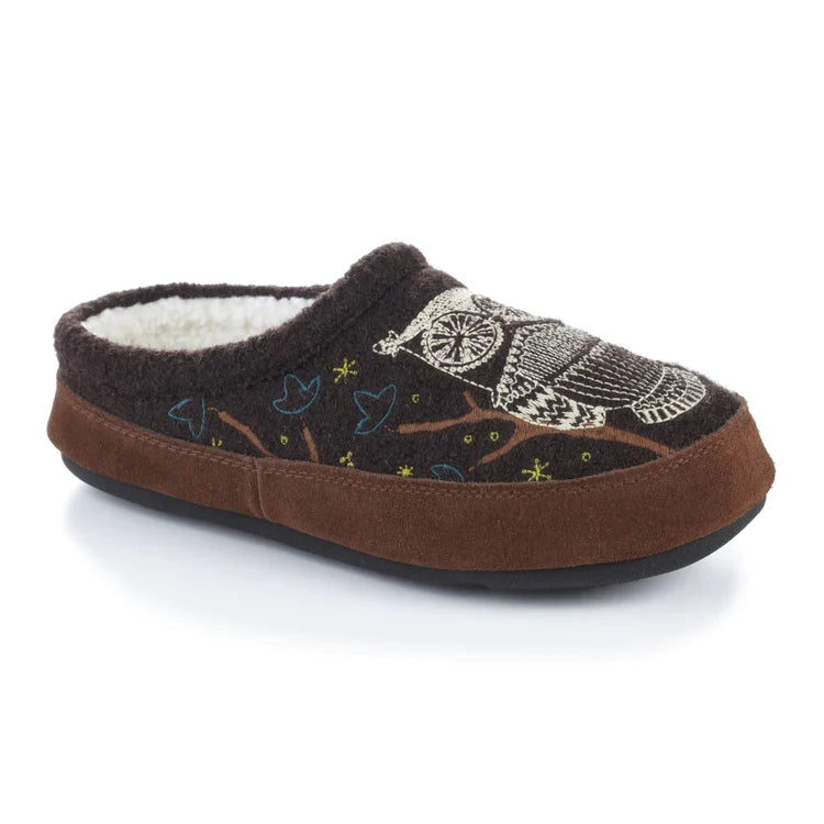 Acorn Forest Mule Slipper - Womens