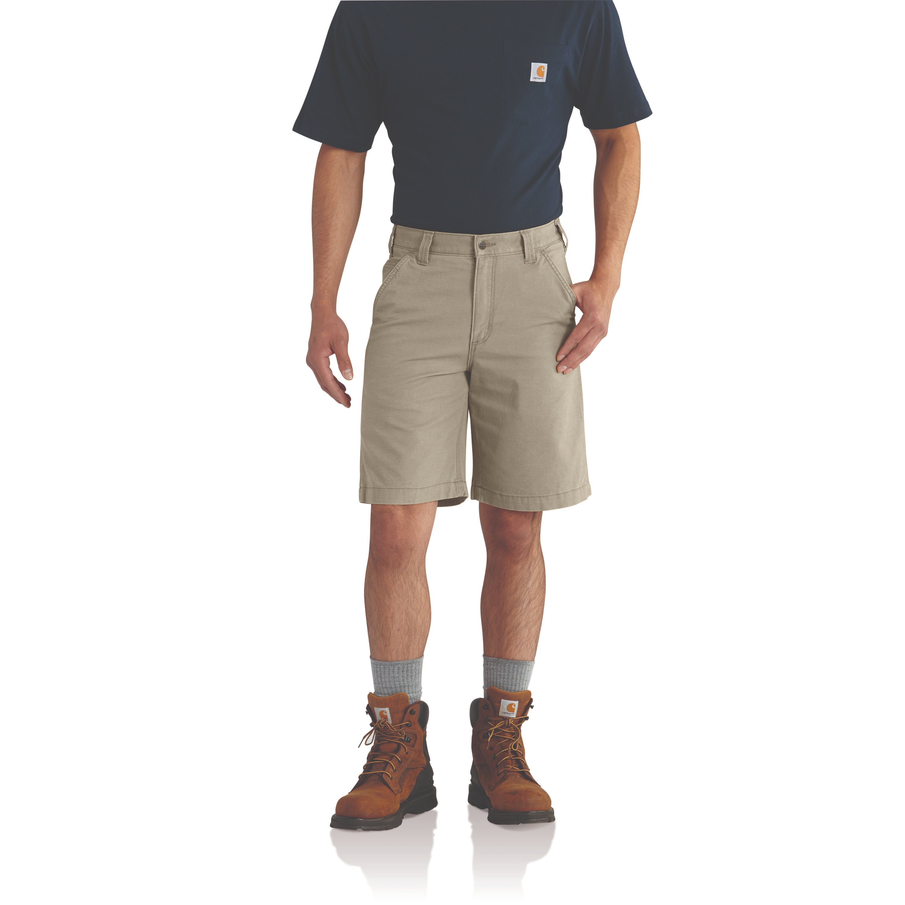 Carhartt Rugged Flex Relaxed Fit Canvas 10" Shorts - Mens