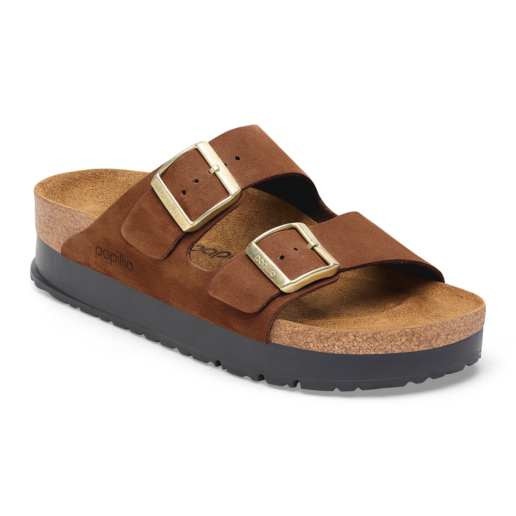 Birkenstock Arizona Flex Platform Leather - Womens