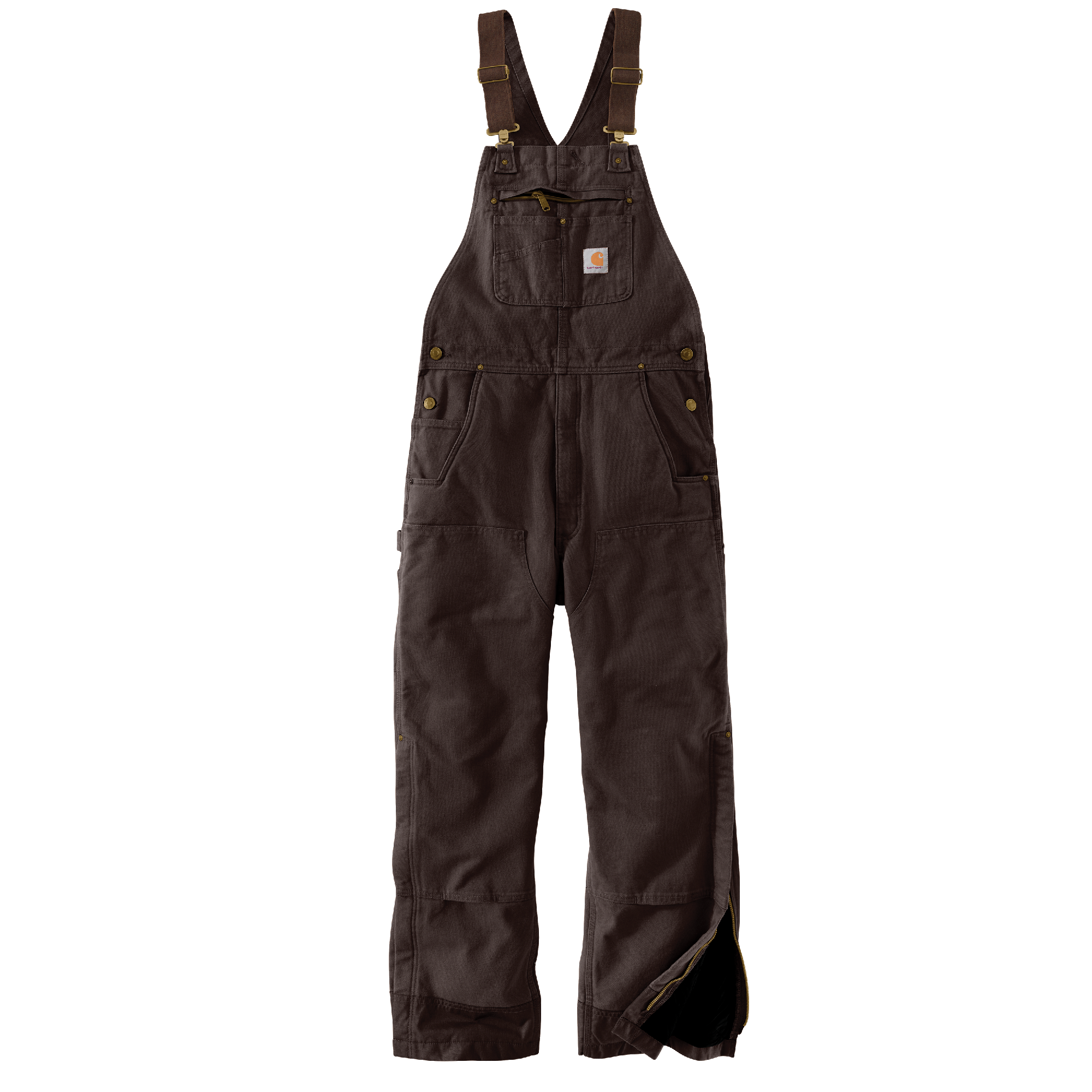 Carhartt Duck Bib Insulated Overalls Regular Mens