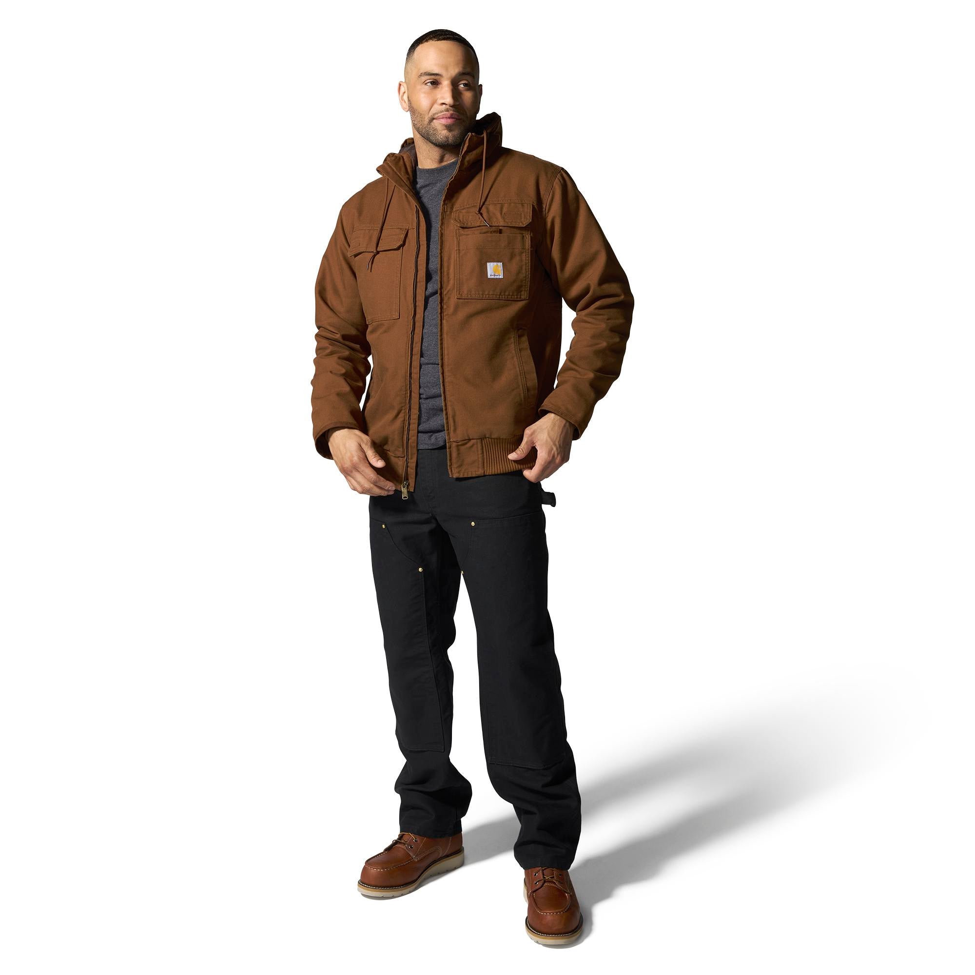 Carhartt Full Swing Washed Duck Insulated Active Jacket - Tall - Mens