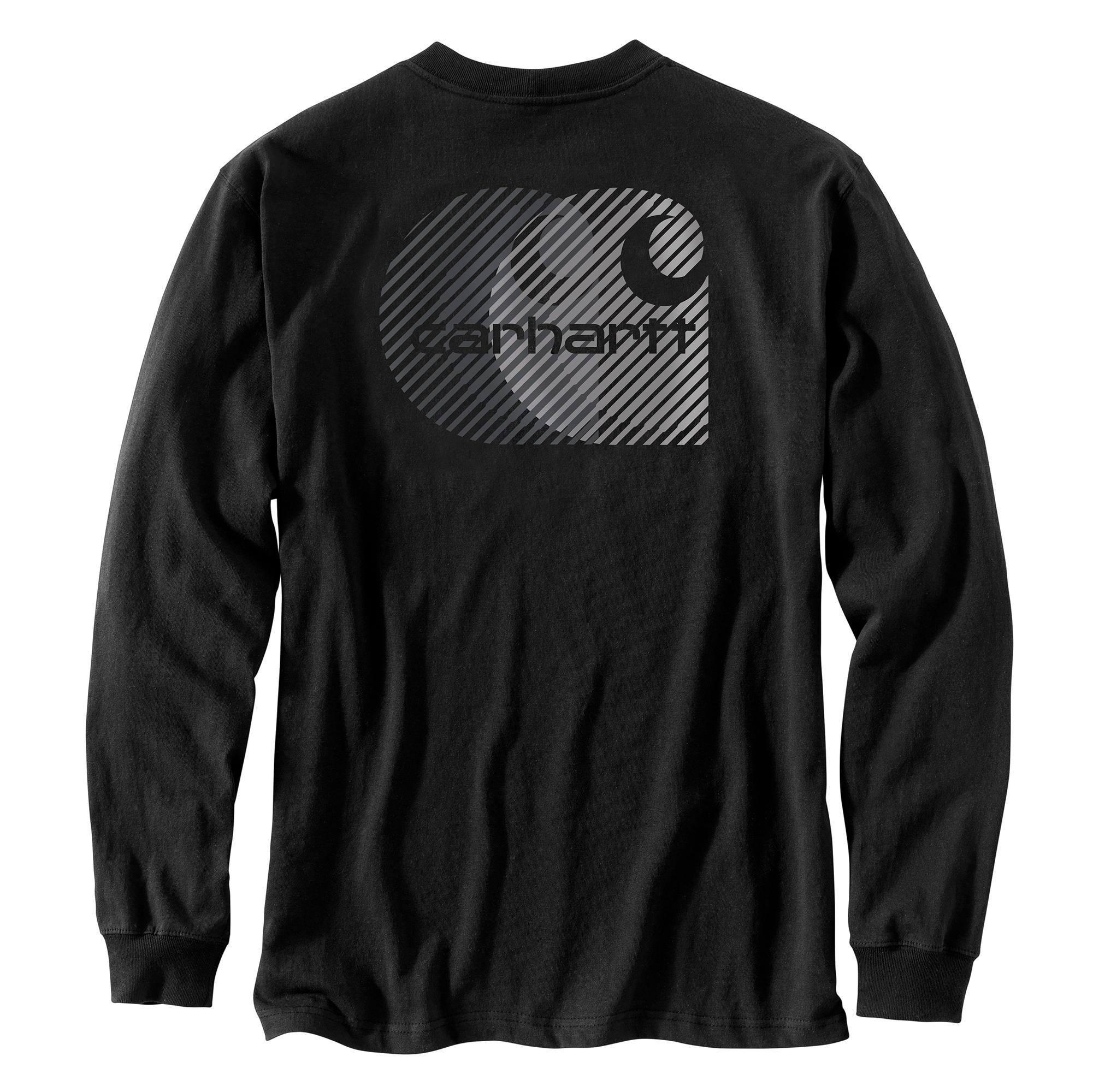 Carhartt Heavyweight Long Sleeve Pocket Graphic T-Shirt - Tall - Mens