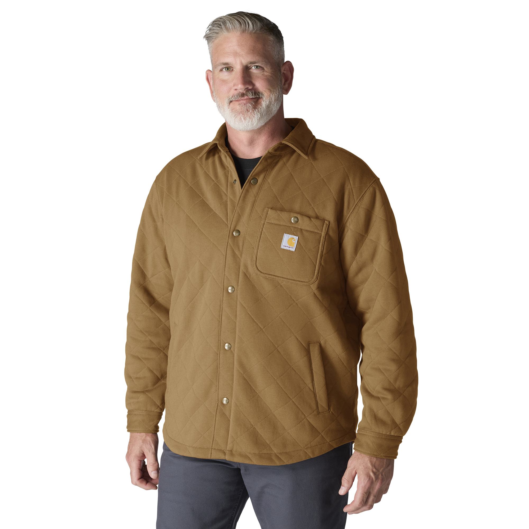 Carhartt Rain Defender® Heavyweight Quilted Shirt Jac - Mens