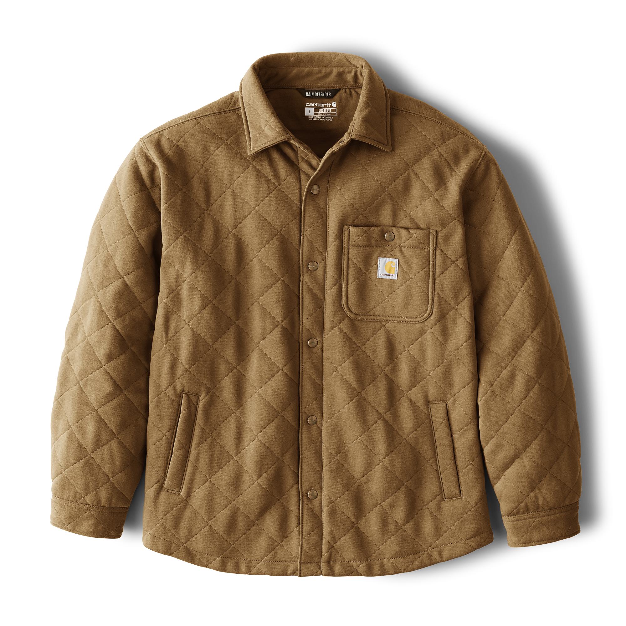 Carhartt Rain Defender® Heavyweight Quilted Shirt Jac - Mens
