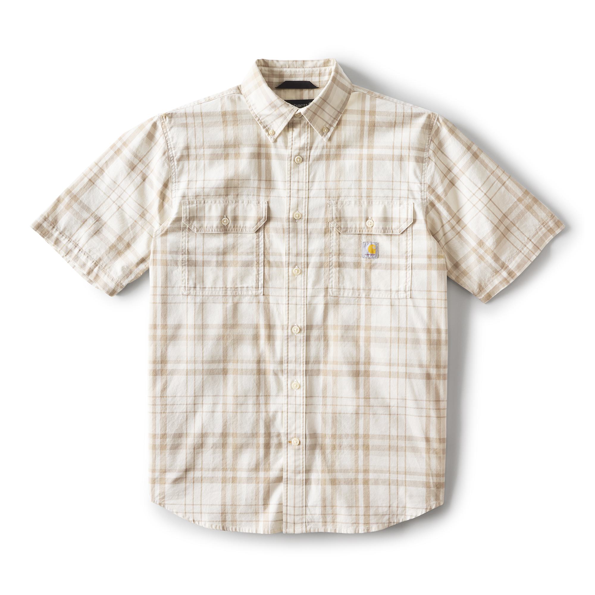 Carhartt Fort Loose Short Sleeve Plaid Shirt - Mens