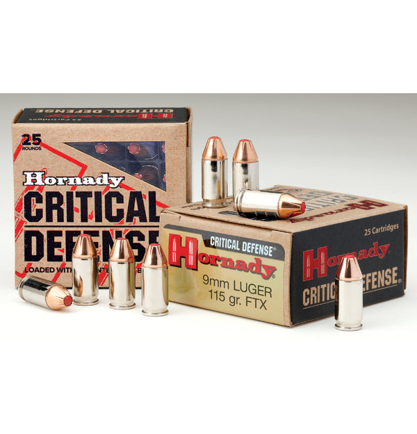 Hornady Critical Defense FTX 9Mm / 115Gr