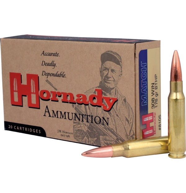 Hornady Match .308Win / 178Gr