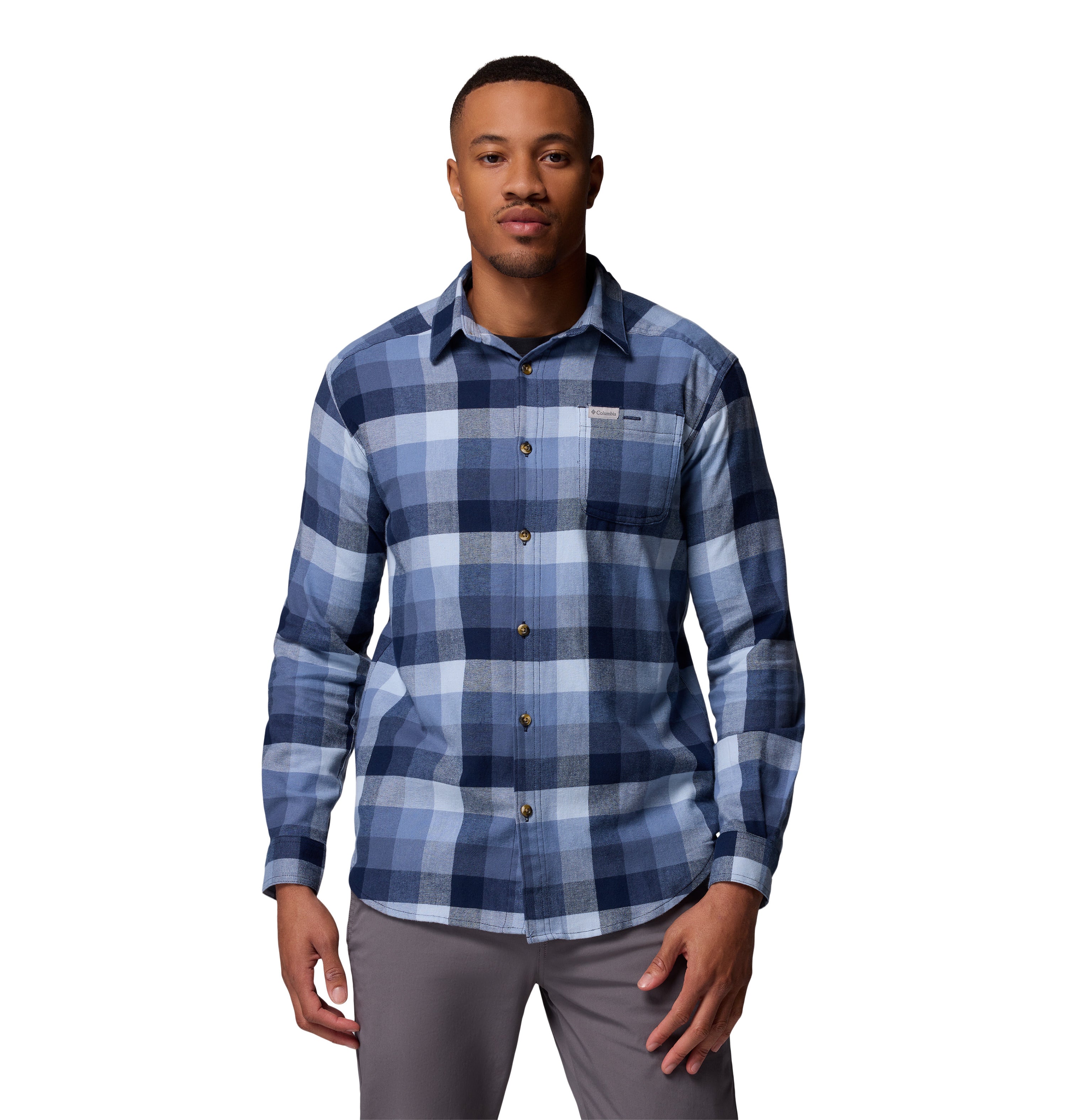 Columbia Cornell Woods Flannel Long Sleeve - Mens