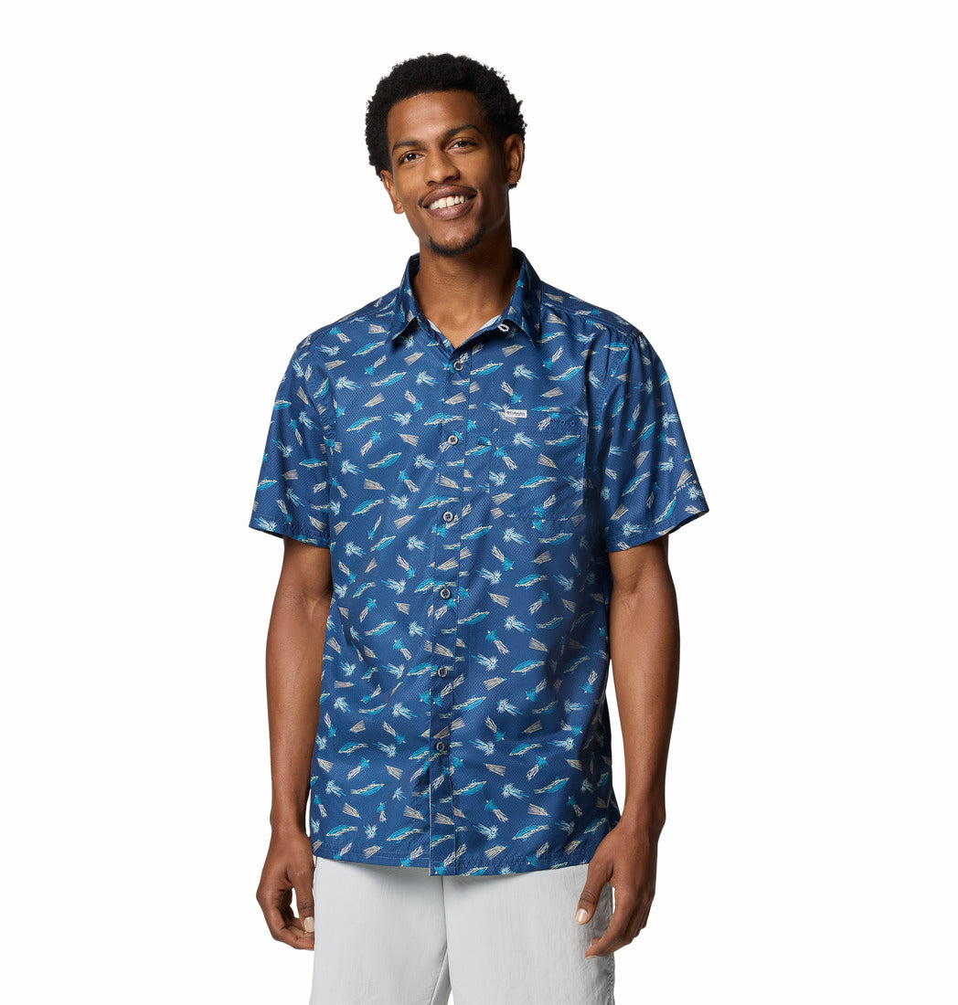Columbia PFG Super Slack Tide Camp Shirt- Mens