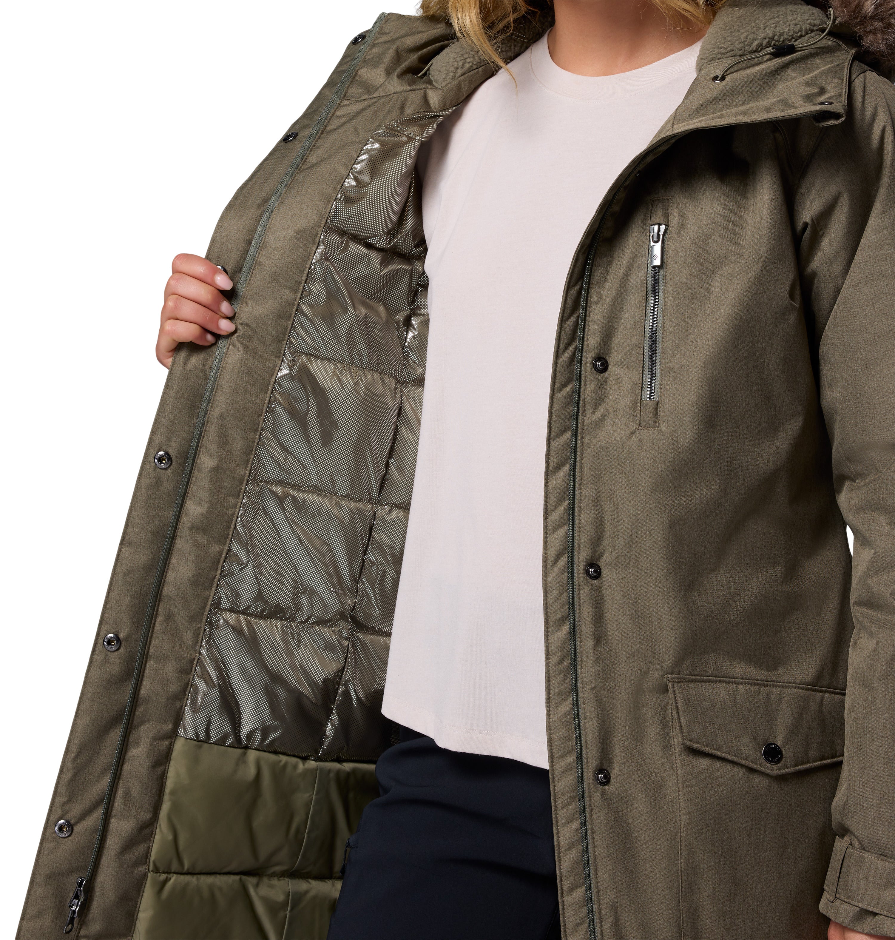 Columbia Suttle Mountain™ Long Insulated Jacket - Womens