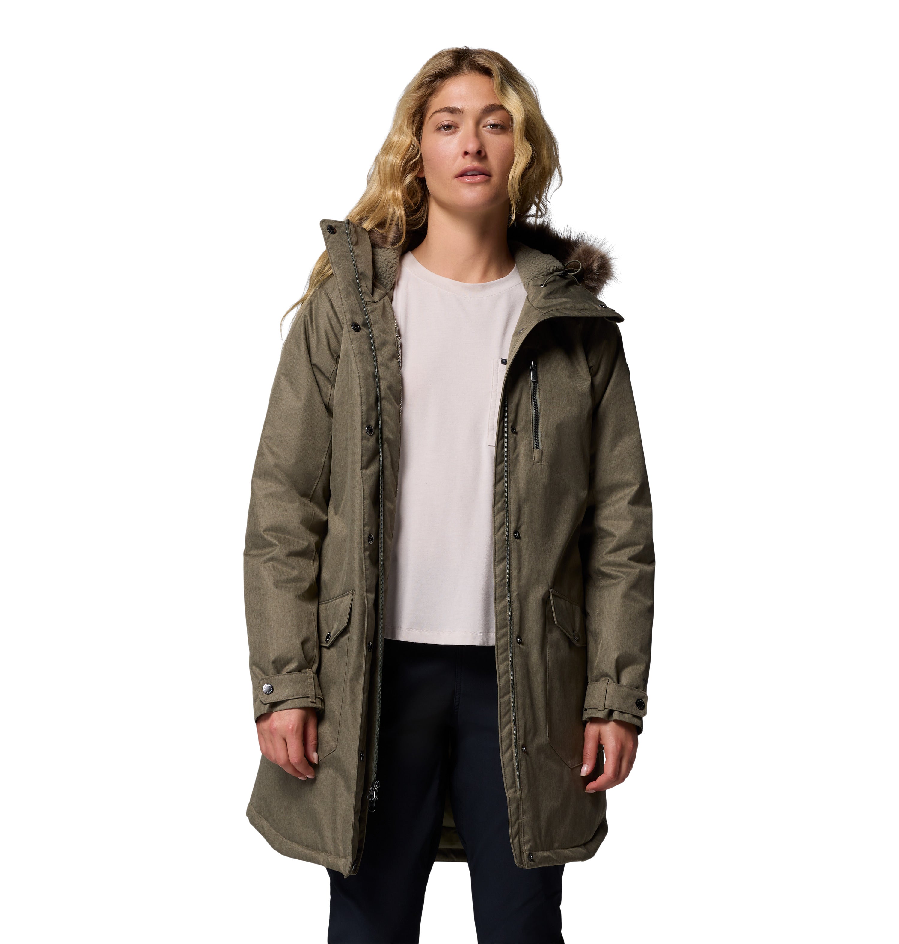 Columbia Suttle Mountain™ Long Insulated Jacket - Womens