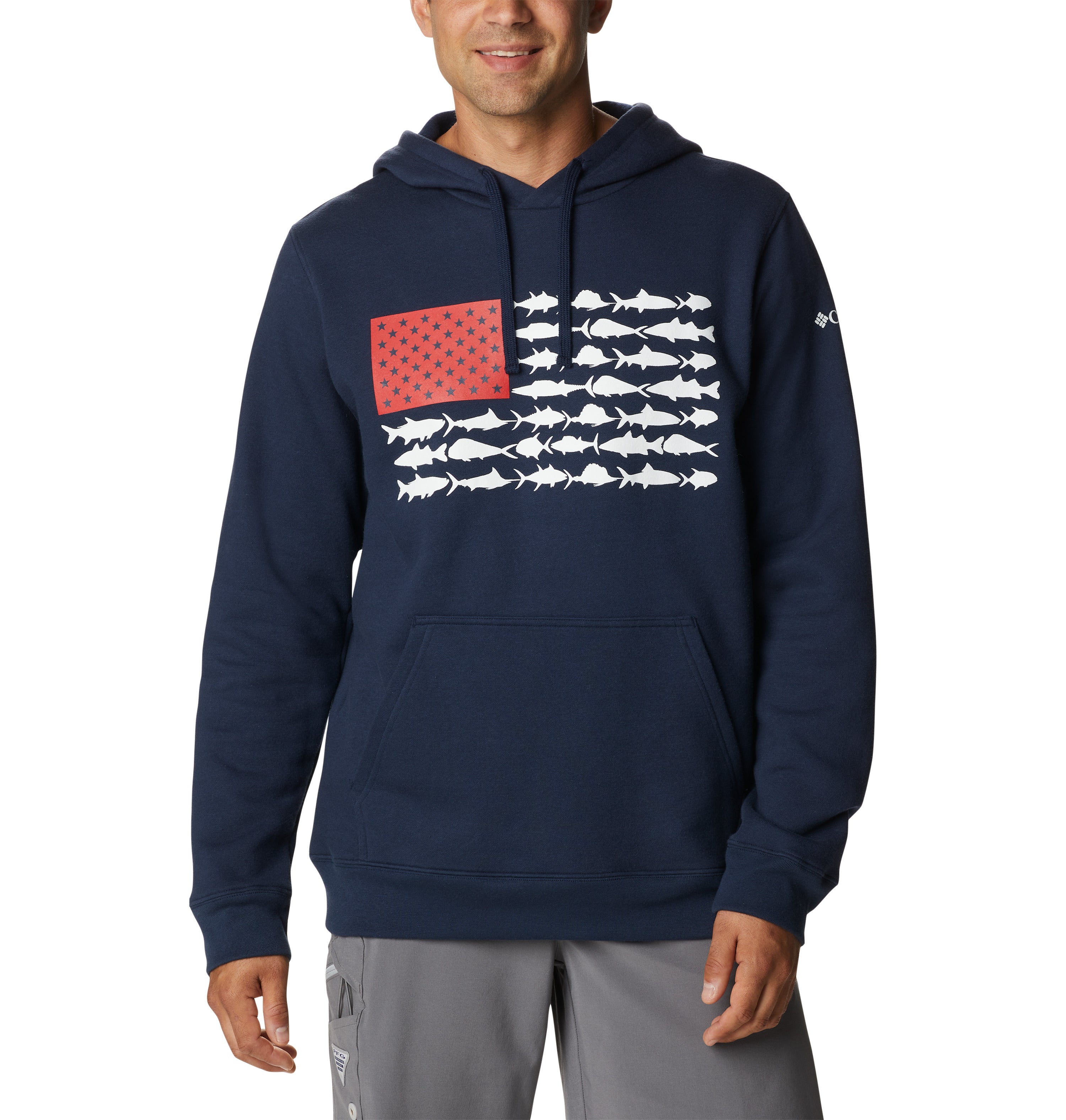 Columbia PFG™ Fish Flag II Hoodie - Mens