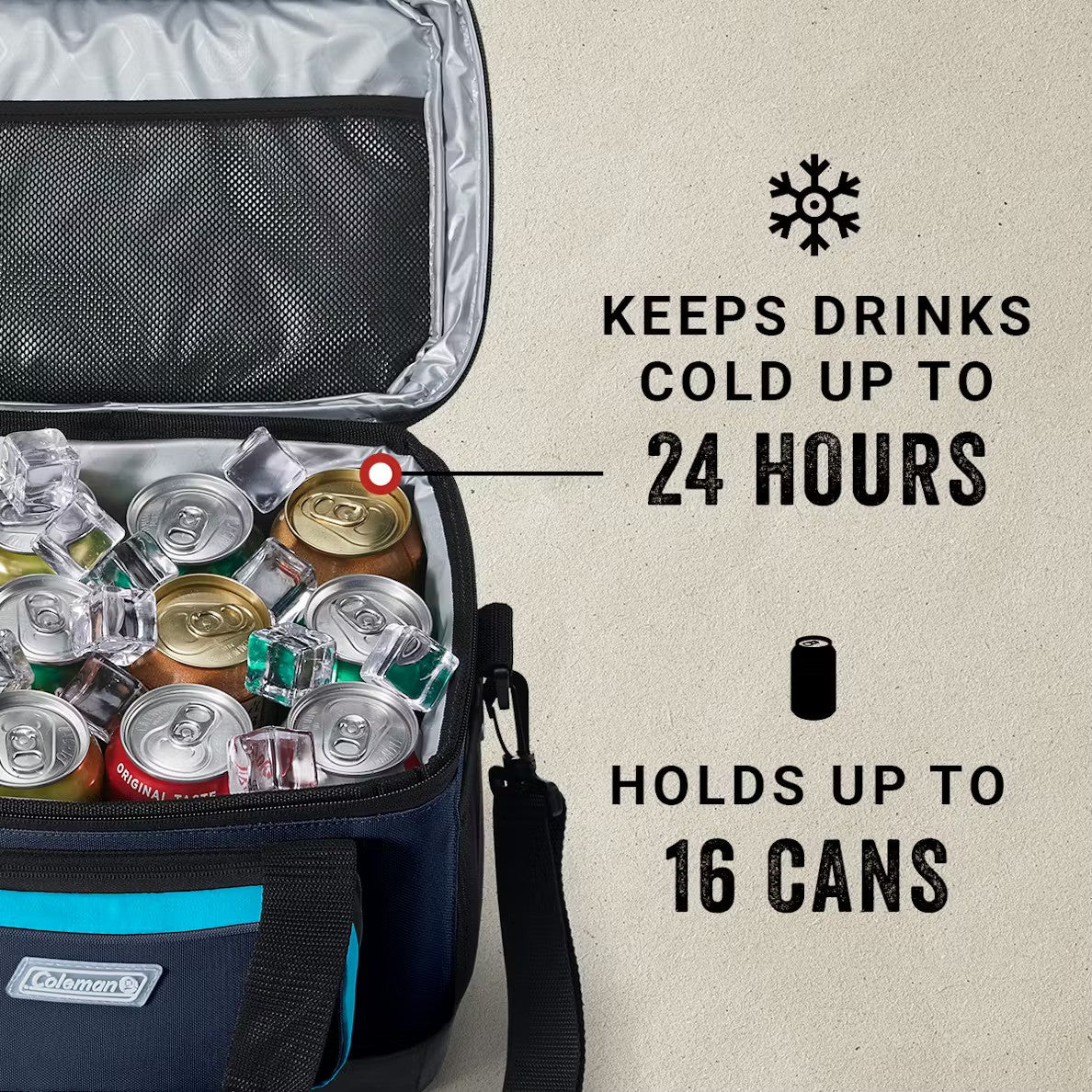 Coleman XPAND 16-Can Soft Cooler