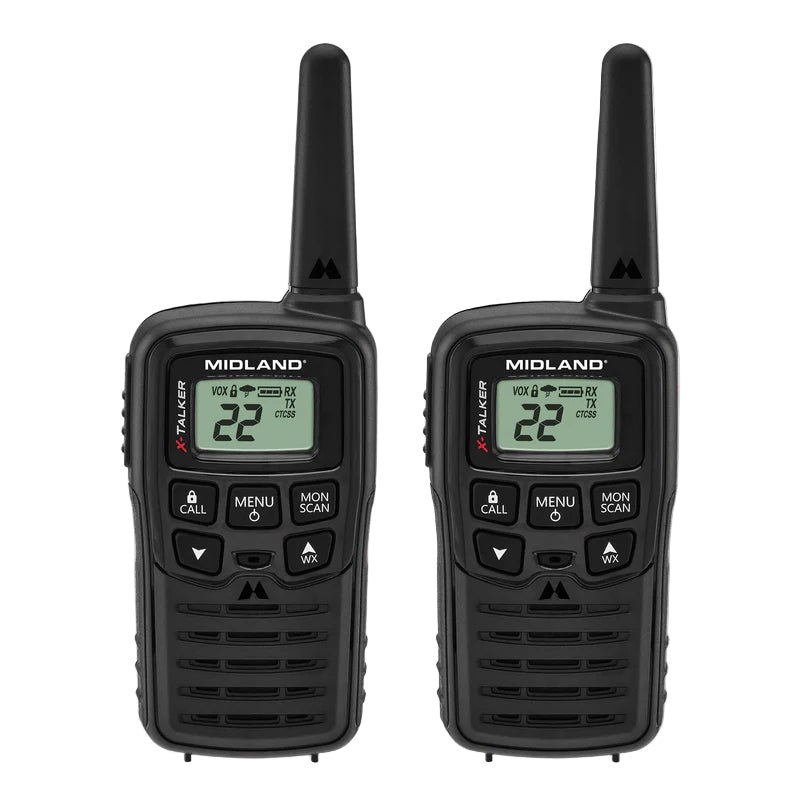Midland T10 X-Talker® FRS Walkie Talkie 2 Pack