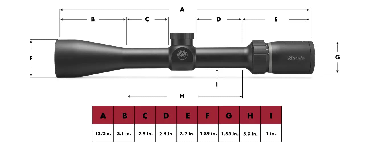 Burris Droptine 3-9X40MM