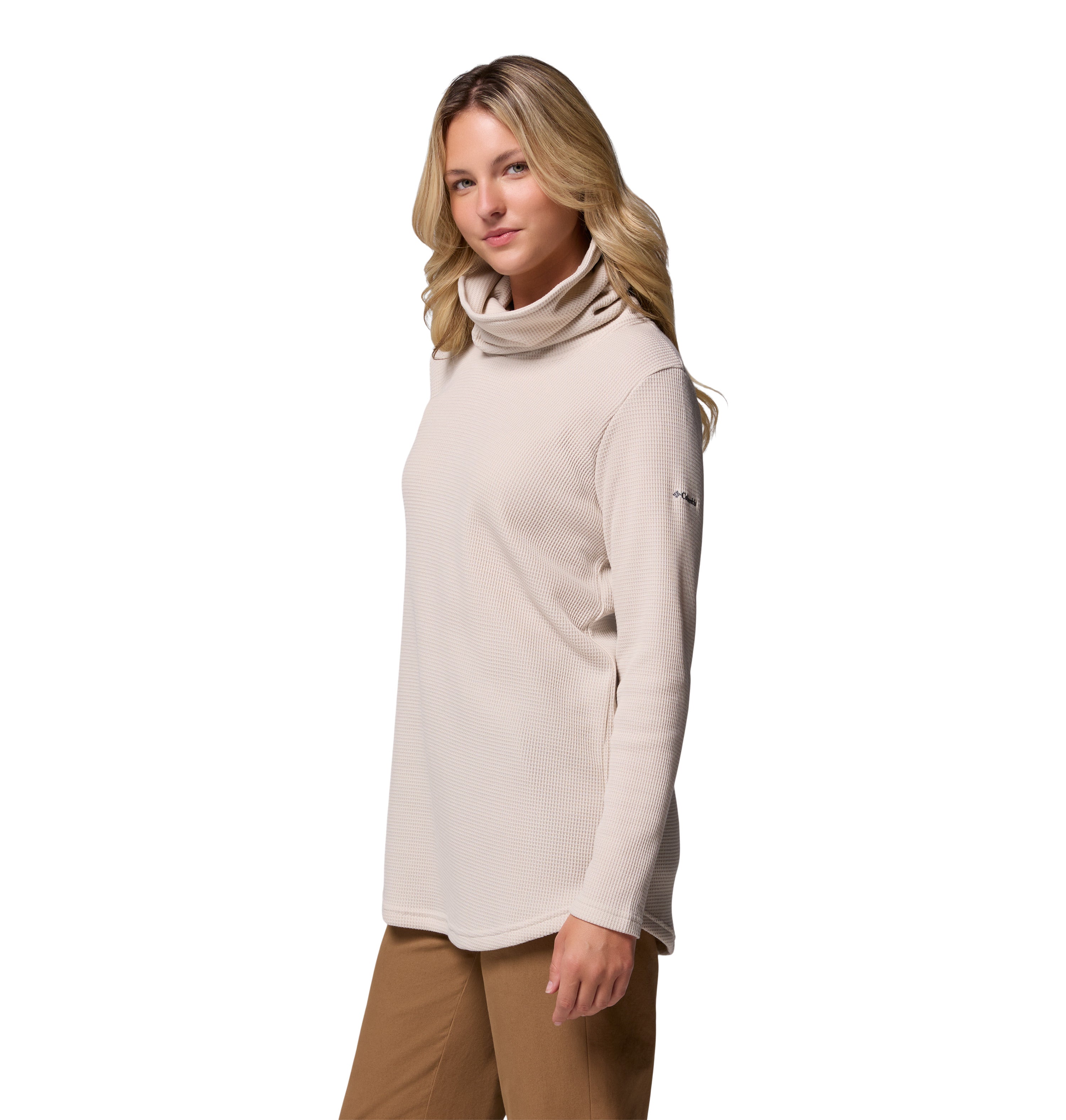 Columbia Holly Hideaway Waffle Cowl Pullover - Womens