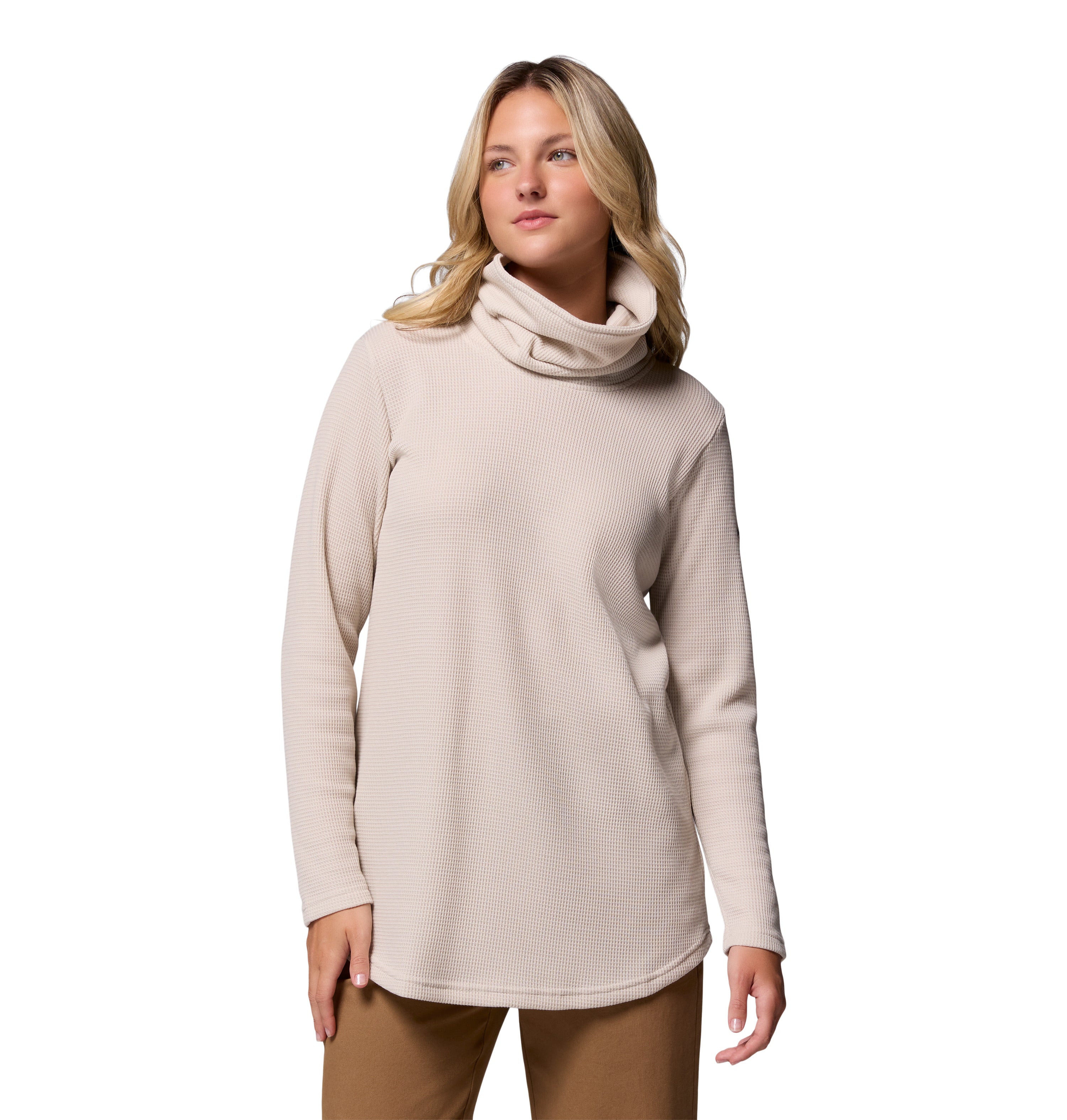 Columbia Holly Hideaway Waffle Cowl Pullover - Womens