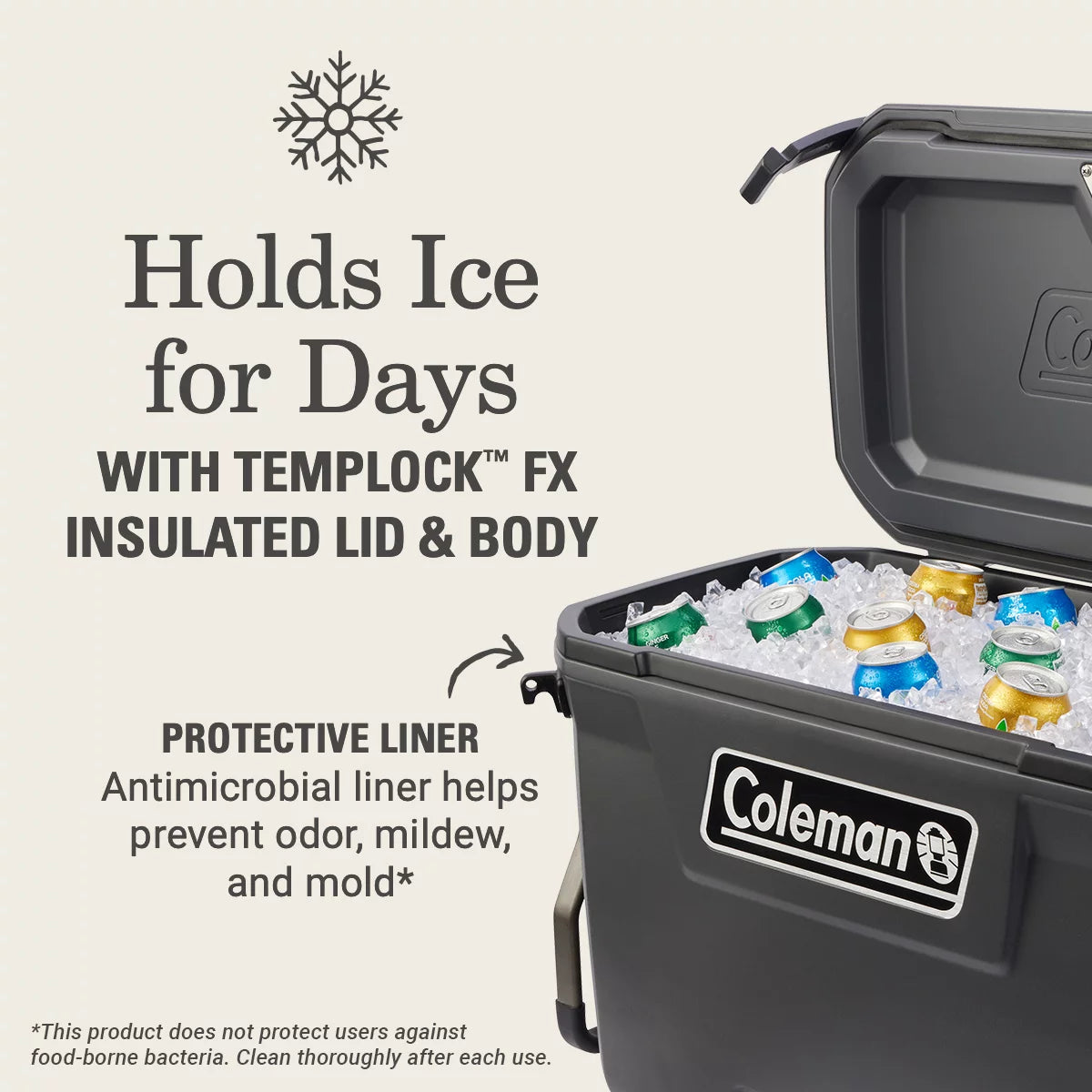 Coleman Convoy Series Wheeled 65Qt