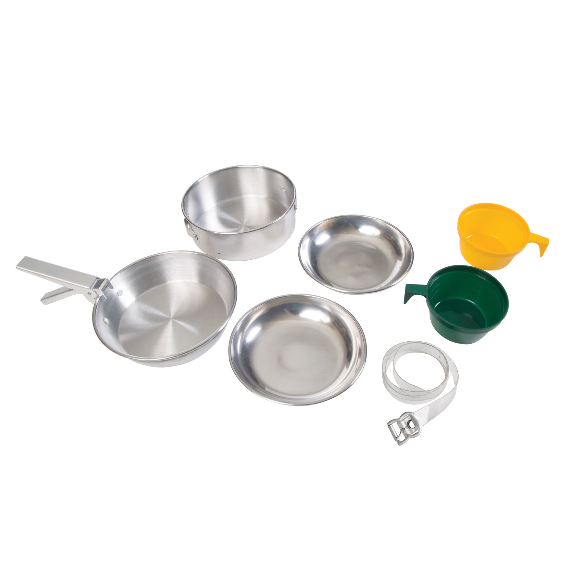 Stansport Deluxe 8-Piece Aluminum Cook Set - 2 Person