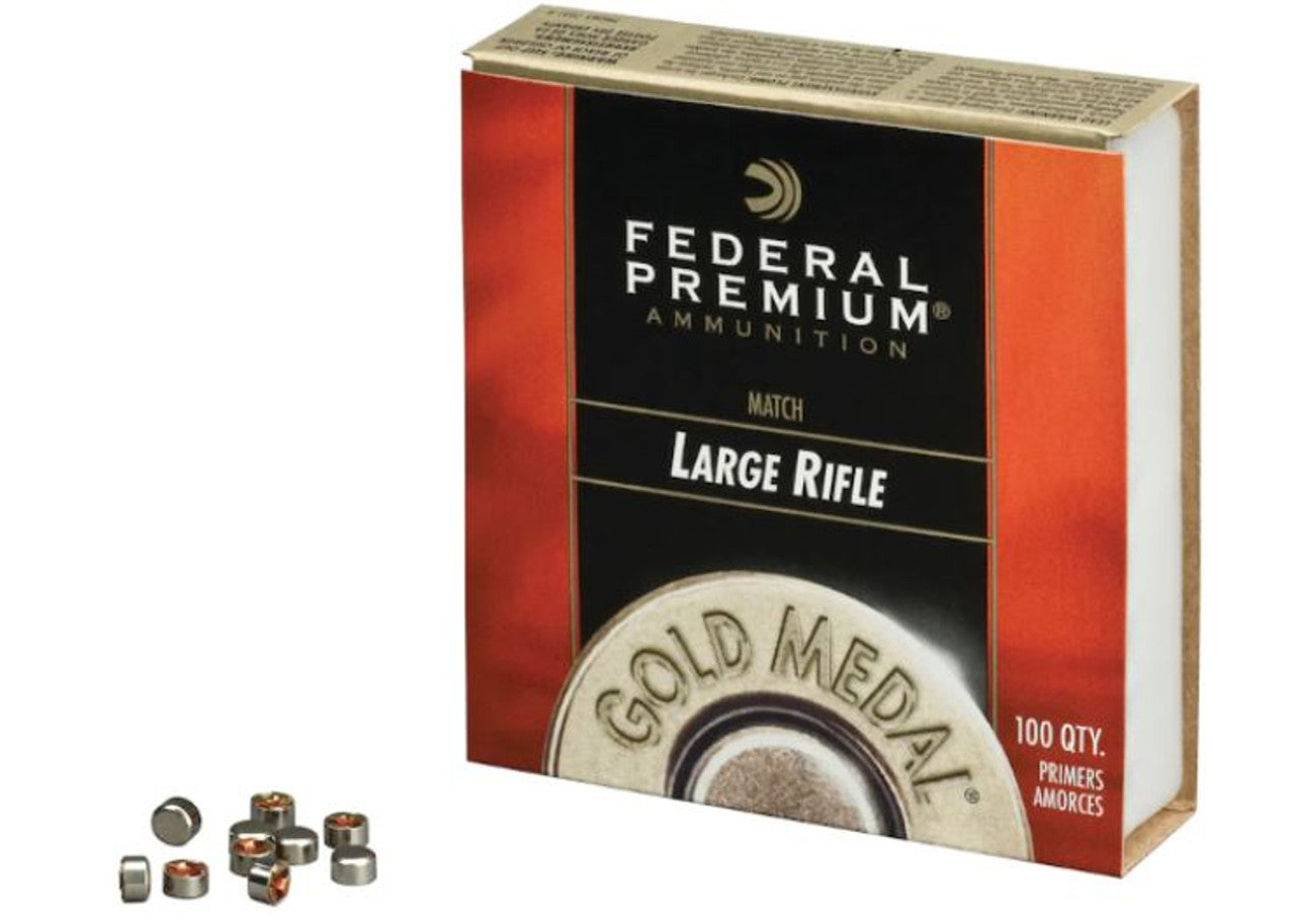 Federal Premium Gold Medal Large Rifle Match Primers