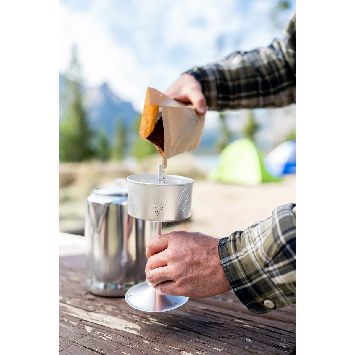 Camper's Percolator Coffee Pot 9 Cups