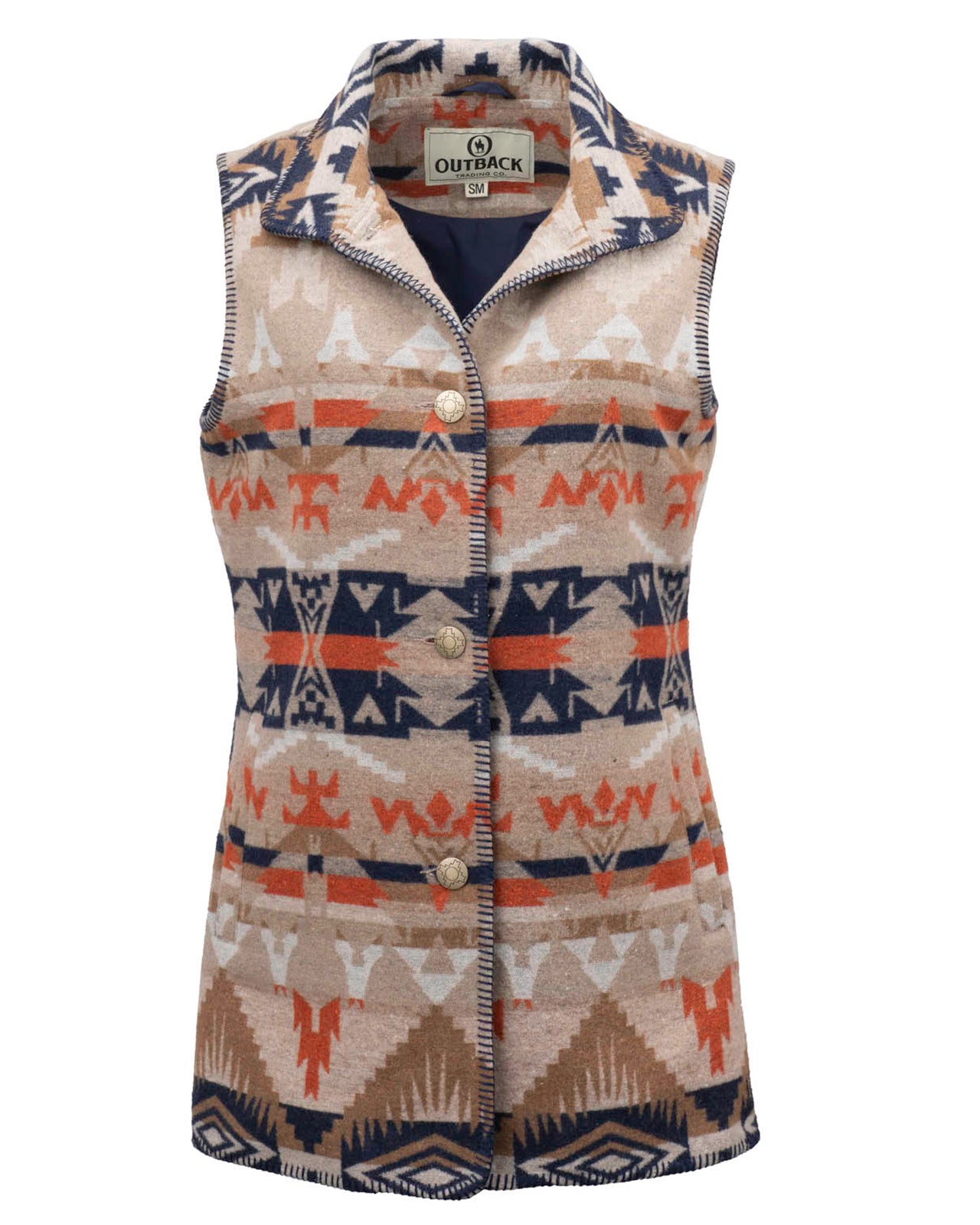 Outback Trading Stockard Vest - Womens