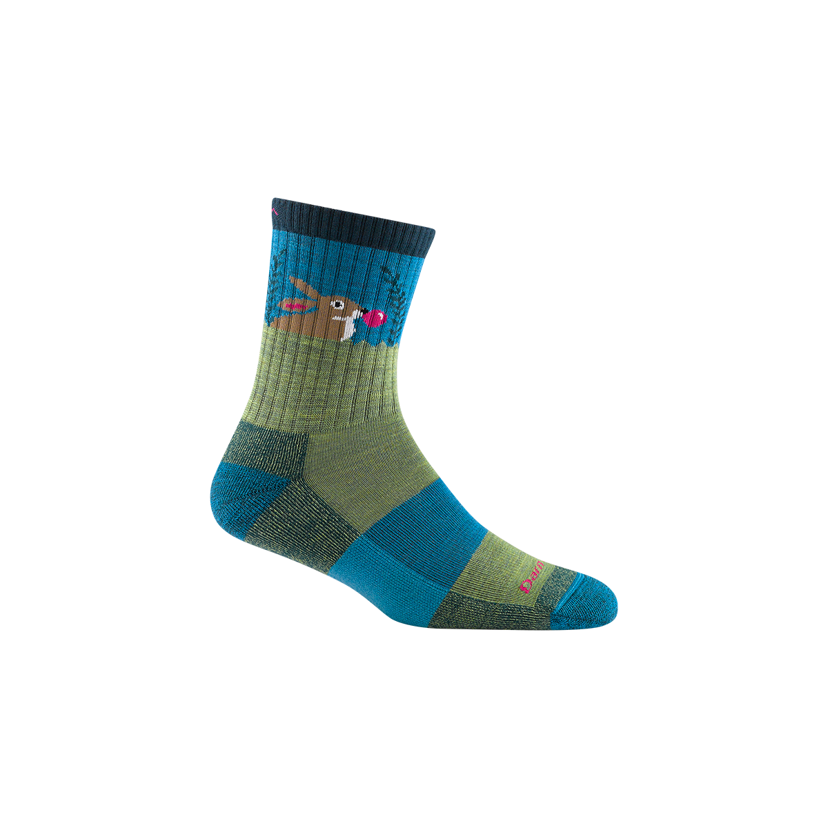 Darn Tough Bubble Bunny Jr. Micro Crew Lightweight Cushion Socks - Kids