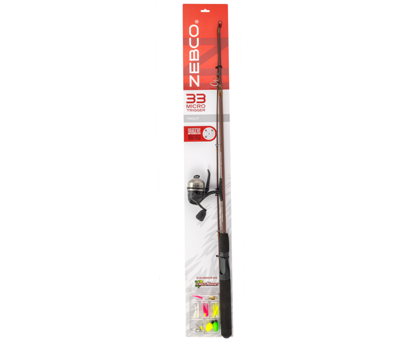 Zebco 33 Micro Trigger Trout Combo Kit
