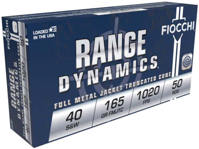 Fiocchi Range Dynamics .40S&W / 165gr