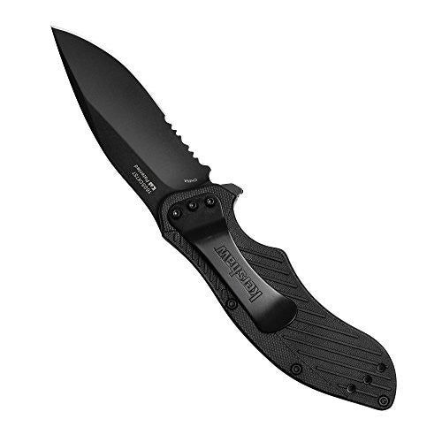 Kershaw Black Clash Serrated Pocket Knife