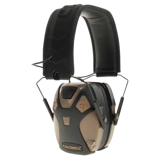 BOG DeathGrip Shooting Tripod with E-Max Pro Earmuffs