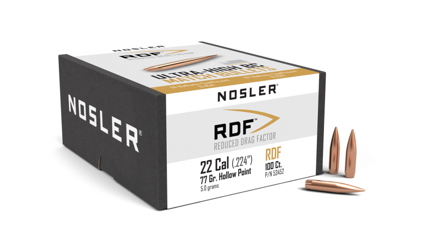 Nosler RDF 22Cal / 77Gr
