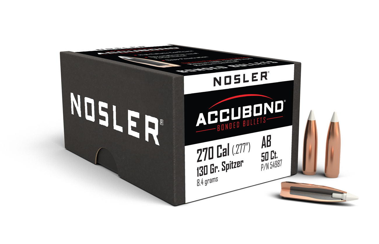 Nosler Accubond .270Cal / 130Gr
