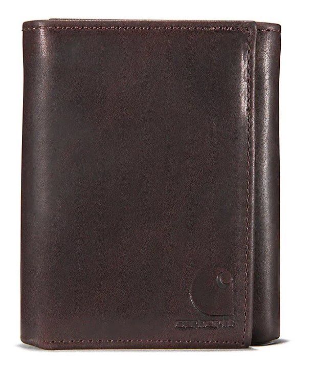 Carhartt Oil Tan Leather Trifold Wallet