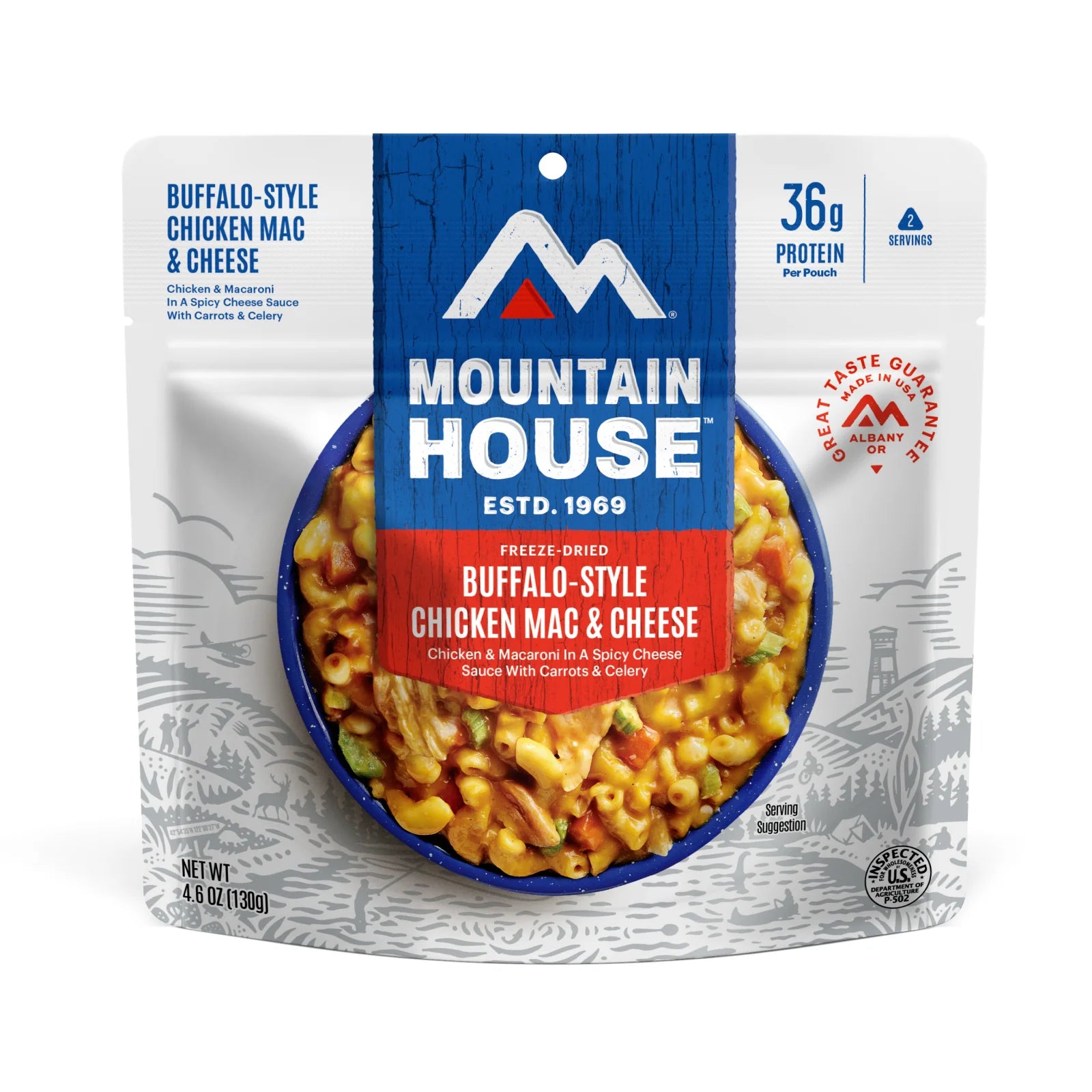 Mountain House Buffalo Style Chicken Mac & Cheese