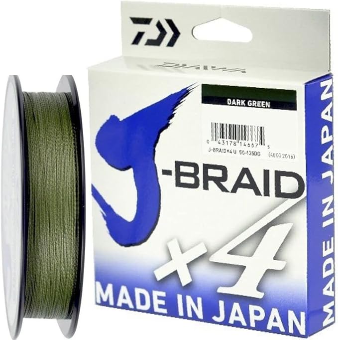 Daiwa J-Braid X4 Braided Line