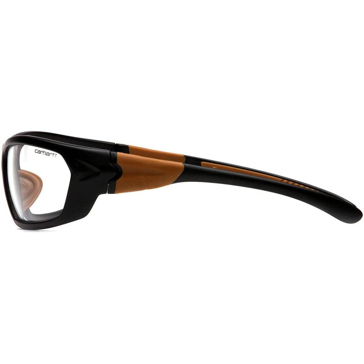 Carhartt Carbondale Safety Glasses with Black Frame & Clear Lens