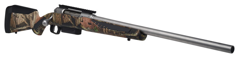 Savage 220 Slug - Stainless Camo