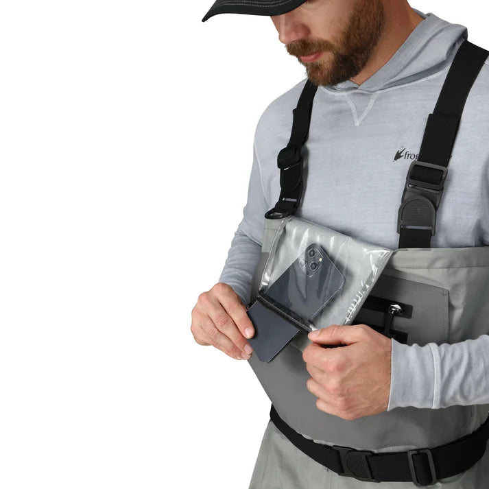 FROGG TOGGS Mens Hellbender Pro Stockingfoot Fishing Chest Waders