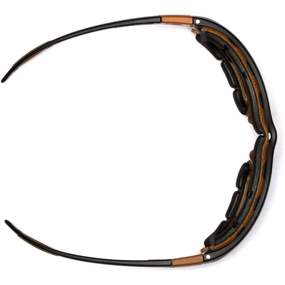 Carhartt Carthage Safety Glasses/Goggles - Black Frame Clear Anti-Fog Lens