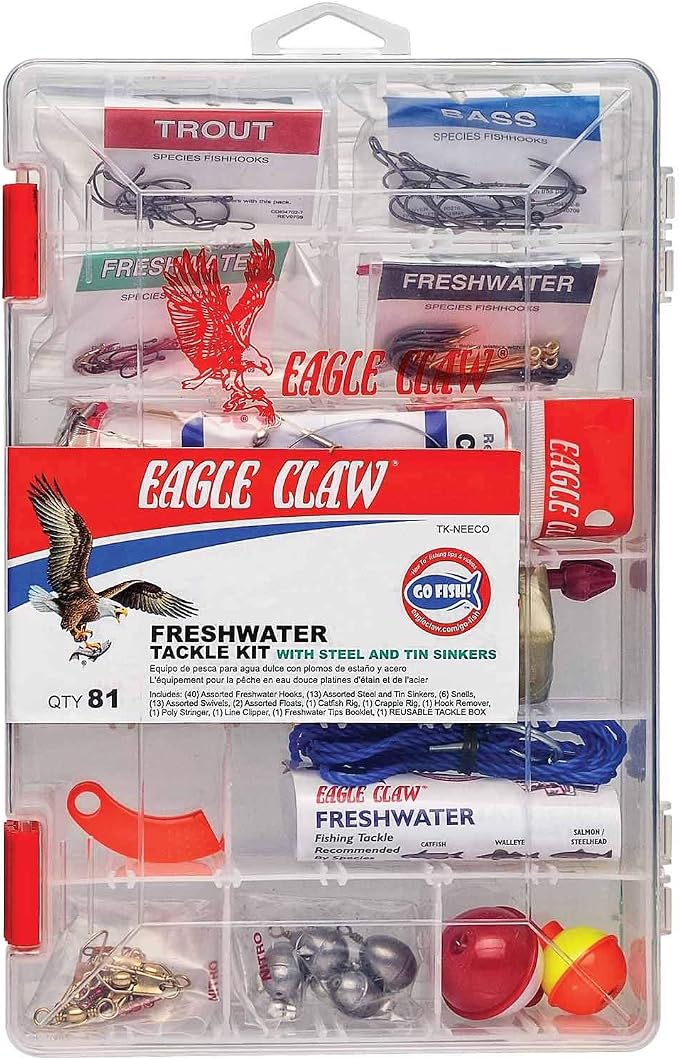 Eagle Claw Freshwater Tackle Kit
