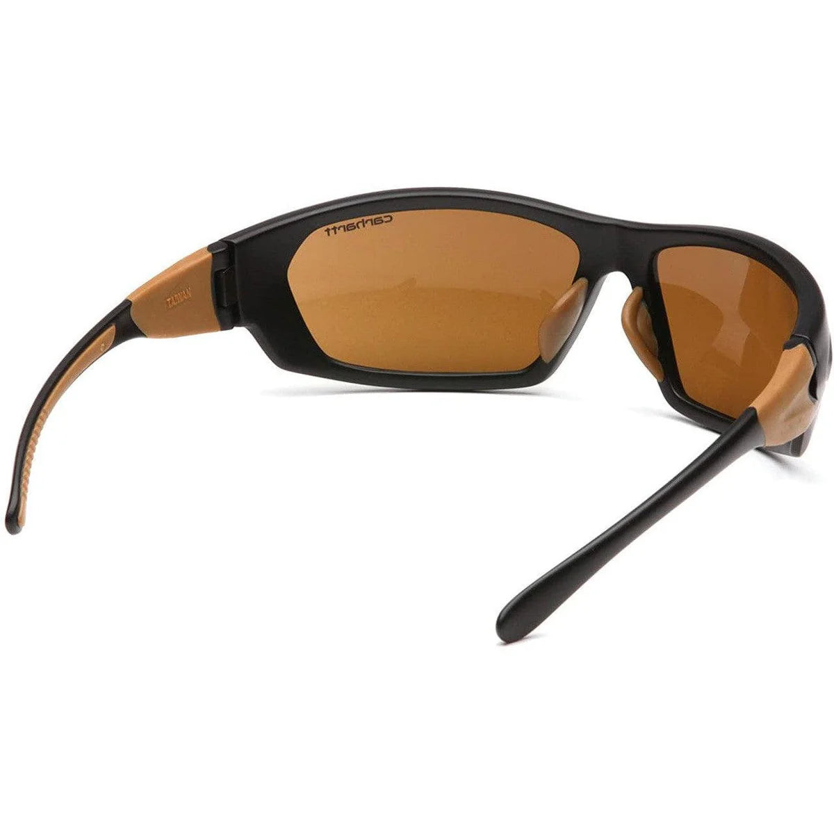 Carhartt Carbondale Safety Glasses with Black Frame & Sandstone Bronze Lens