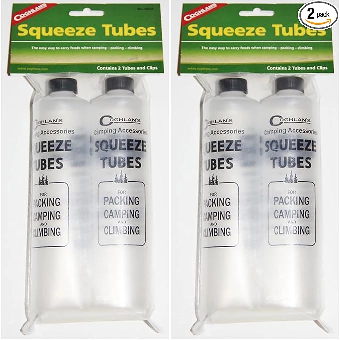 Coghlan's Set of 2 Plastic Squeeze Tubes,