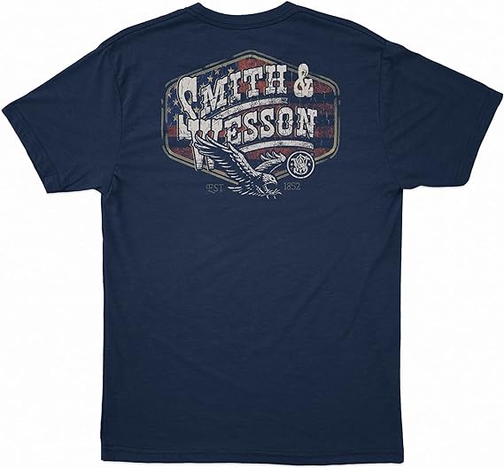 Smith & Wesson Western Eagle Badge Short Sleeve - Mens