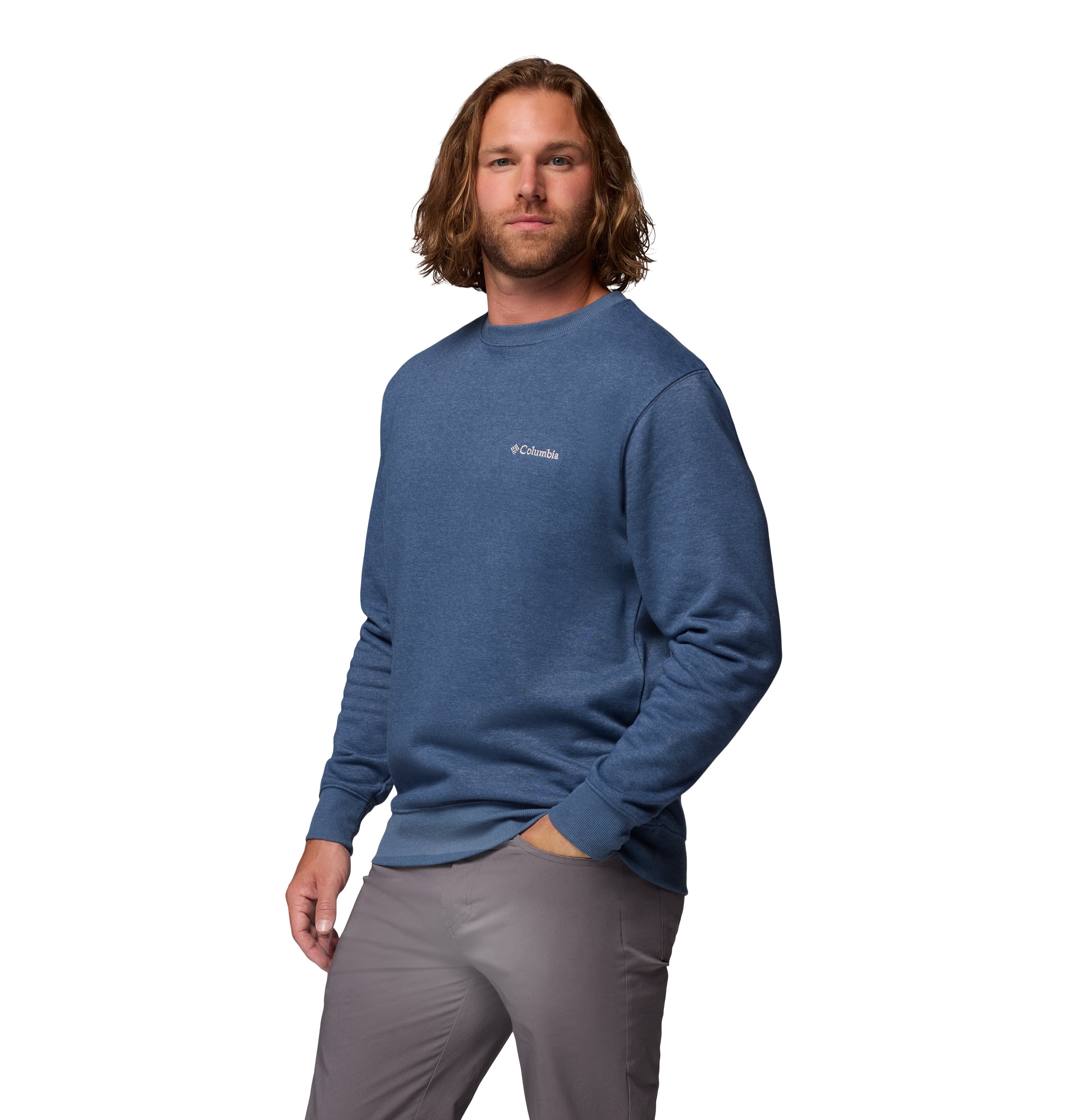 Columbia Hart Mountain II Crew Sweatshirt - Mens